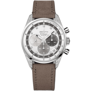 Chronomaster Original Stainless Steel / Diamond / Silver / Strap