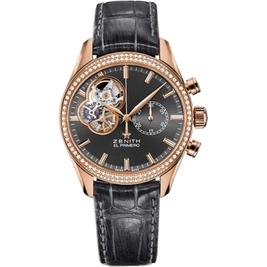 Zenith El Primero Chronomaster Lady 38 Rose Gold / Slate / Alligator 22.2150.4062/91.C752