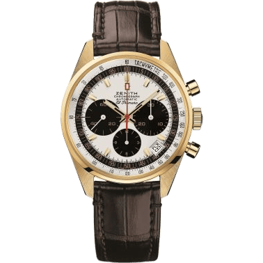 Zenith El Primero A381 Revival 50th Anniversary El Primero Yellow Gold / Hodinkee 30.G381.400/21.C807