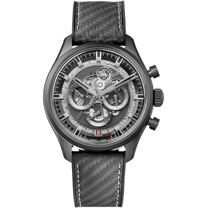 Zenith El Primero Chronomaster Skeleton 45 Ceramic / Strap 49.2520.400/98.R578