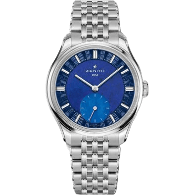Zenith G.F.J. Calibre 135 Platinum / Blue / Bracelet 40.1865.0135/51.M0135