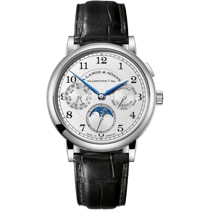 1815 Annual Calendar White Gold / Silver