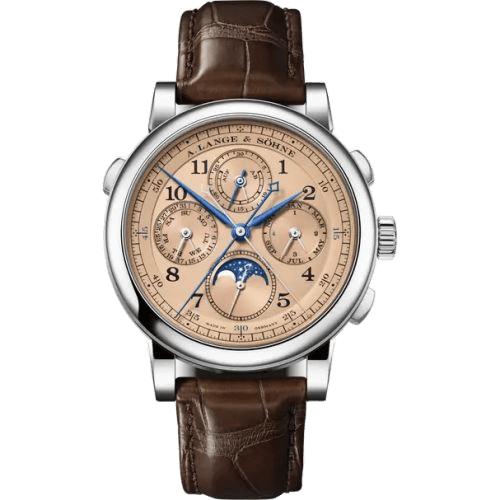 1815 Rattrapante Perpetual Calendar Platinum / Salmon