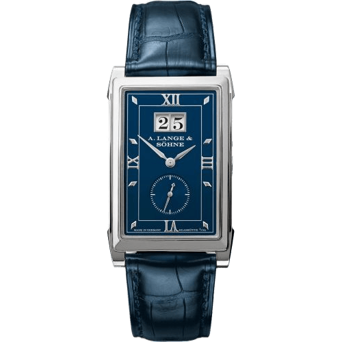 Cabaret Big Date White Gold / Blue