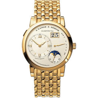 Lange 1 Moonphase Rose Gold / Silver / Bracelet