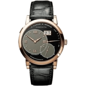 Grand Lange 1 Pink Gold / Black & Grey