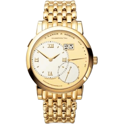Grande Lange 1 Yellow Gold / Champagne / Bracelet