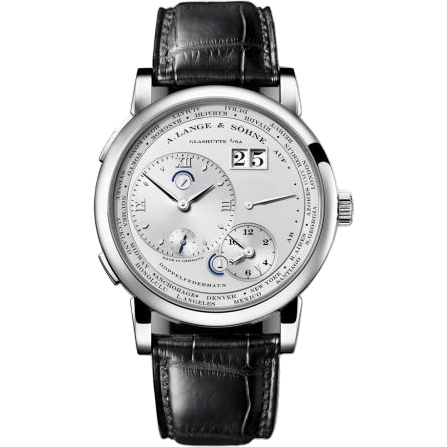 Lange 1 Timezone Platinum / Silver