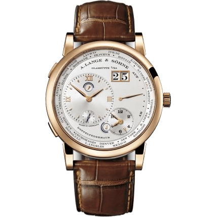 Lange 1 Timezone Pink Gold / Silver