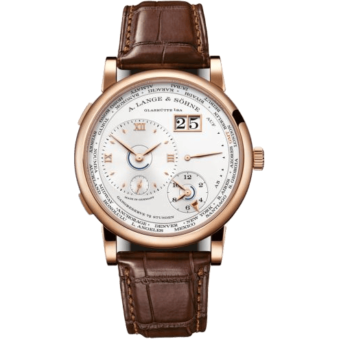 Lange 1 Timezone Pink Gold / Silver