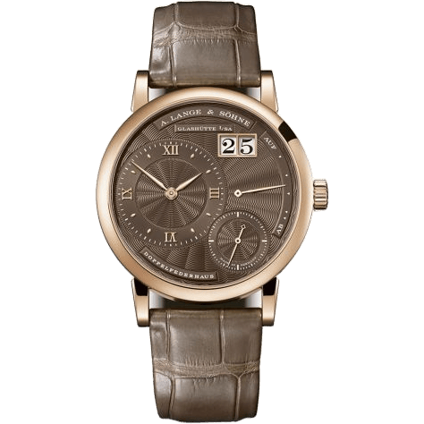 Kleine Lange 1 Pink Gold / Brown