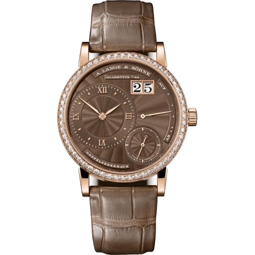 Kleine Lange 1 White Gold - Diamond / Brown