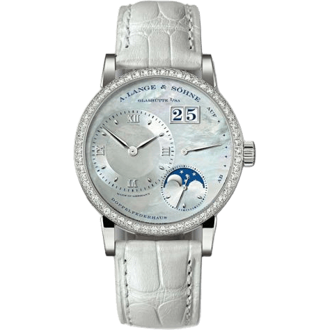Little Lange 1 Moonphase White Gold - Diamond / MOP