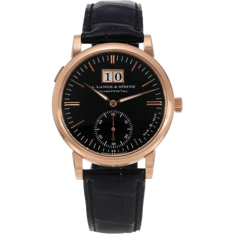 Langematik Big Date Pink Gold / Black