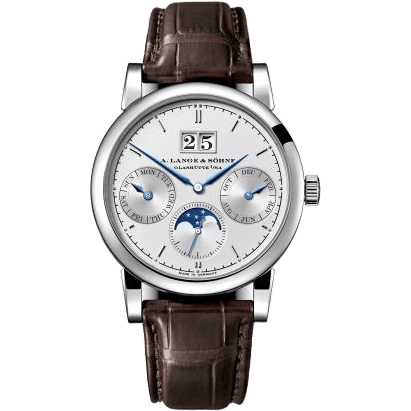 Saxonia Annual Calendar White Gold / Silver