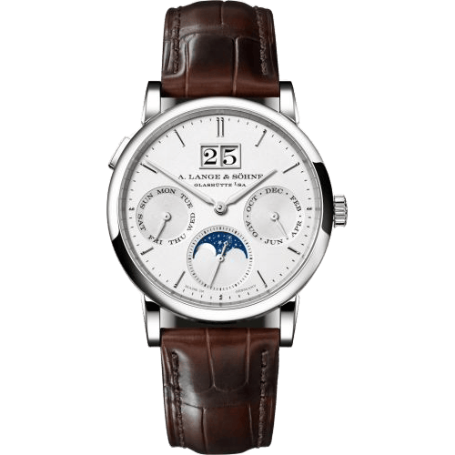 Saxonia Annual Calendar White Gold / Silver