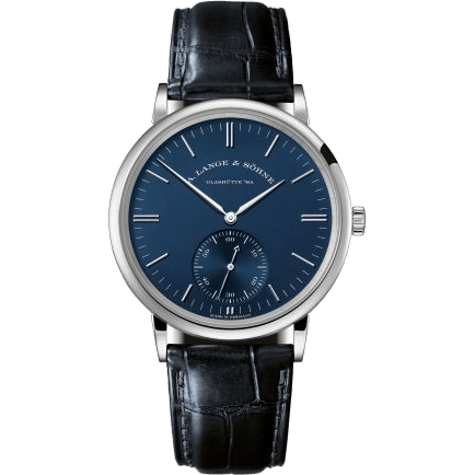Saxonia Automatik White Gold / Blue