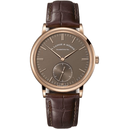 Saxonia Automatik Pink Gold / Terra Brown Ginza