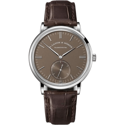 Saxonia Automatik White Gold / Terra Brown Ginza
