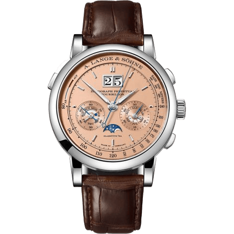 Datograph Perpetual Tourbillon White Gold / Pink
