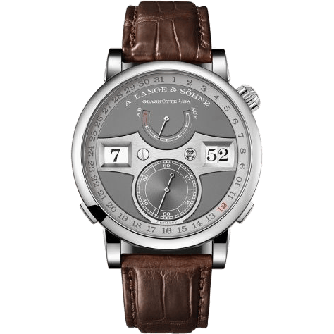 Zeitwerk Date White Gold / Grey