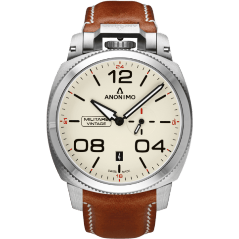Militare Automatic Stainless Steel / Cream / Leather