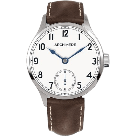 DeckWatch Stainless Steel / Silver / Brown Leather