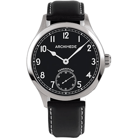 DeckWatch Stainless Steel / Black / Black Leather