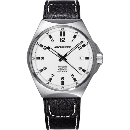 OutDoor 39 Protect Stainless Steel / Lume / Leather