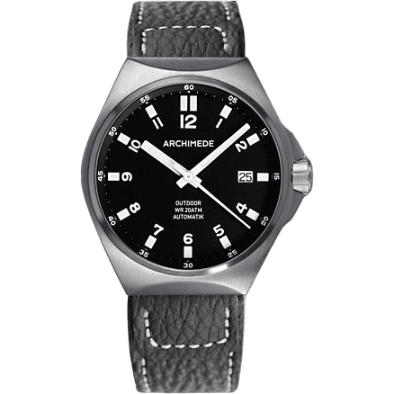 OutDoor 39 Protect Stainless Steel / Black / Leather