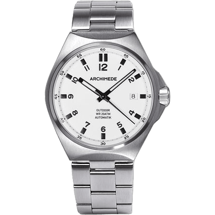 OutDoor 39 Protect Stainless Steel / Lume / Bracelet