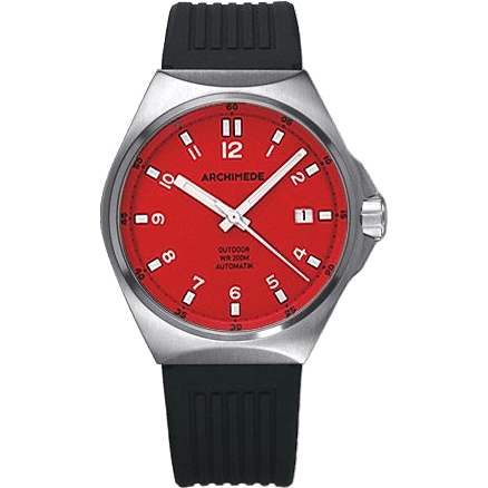 OutDoor 39 Protect Stainless Steel / Red / Rubber