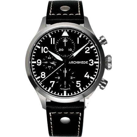 Pilot Chronograph Staineless Steel / Black