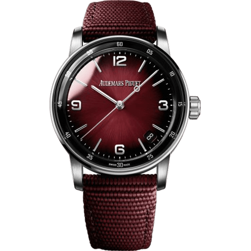 CODE 11.59 Automatic White Gold / Burgundy / Fabric