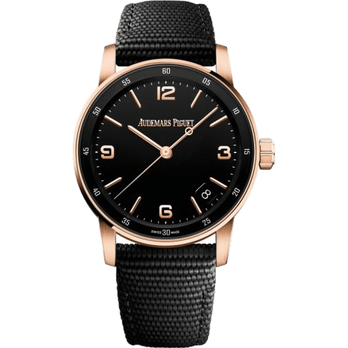 CODE 11.59 Automatic Pink Gold / Black / Fabric