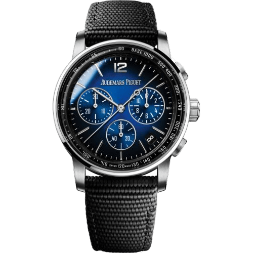 CODE 11.59 Chronograph Selfwinding White Gold / Blue Gradient
