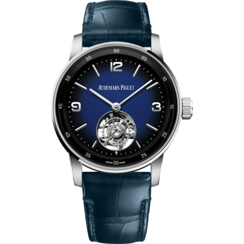 CODE 11.59 Tourbillon Selfwinding White Gold / Blue