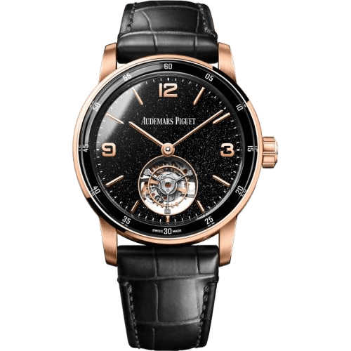 CODE 11.59 Tourbillon Selfwinding Red Gold / Black Aventurine