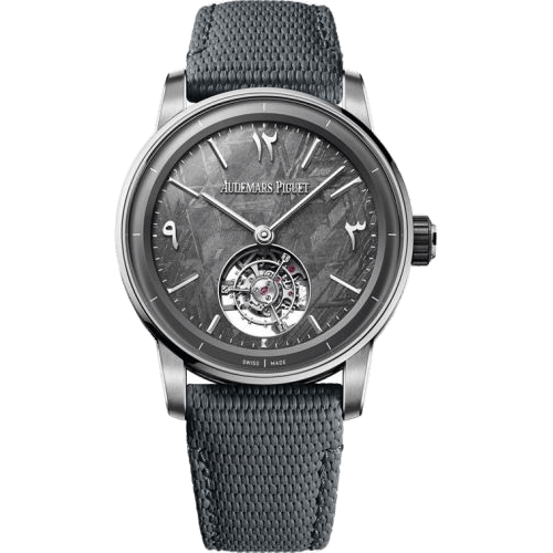 CODE 11.59 Tourbillon Selfwinding Ceramic - Stainless Steel / Meteorite - Eastern Arabic