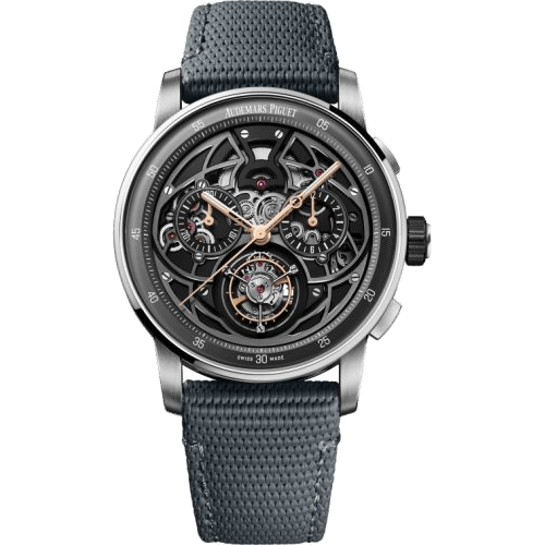CODE 11.59 Selfwinding Flying Tourbillon Chronograph White Gold / Ceramic