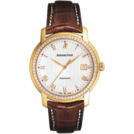 Jules Audemars Selfwinding Pink Gold / Diamond / White
