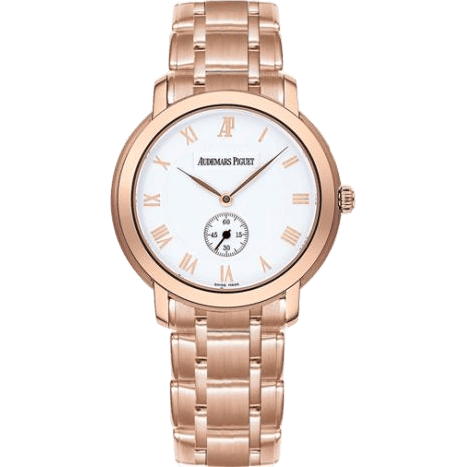 Jules Audemars Small Seconds Pink Gold / Silver / Bracelet