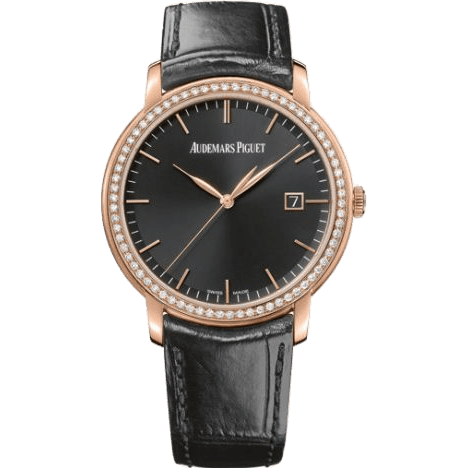 Jules Audemars Selfwinding Pink Gold / Diamond / Black