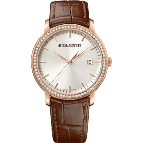Jules Audemars Selfwinding Pink Gold / Diamond / Silver