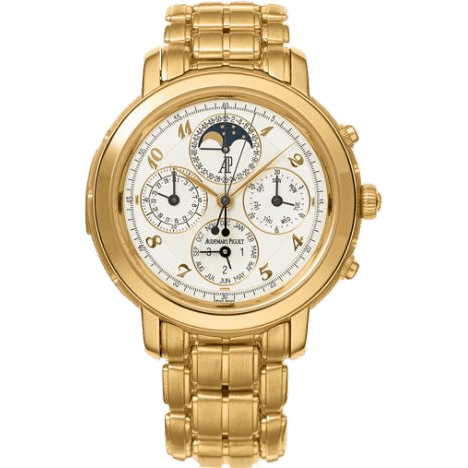 Jules Audemars 25984 Grande Complication Yellow Gold / White Breguet / Bracelet