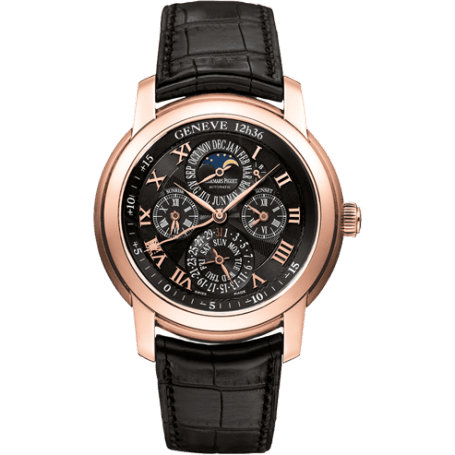 Jules Audemars 26003 Equation of Time Pink Gold / Black