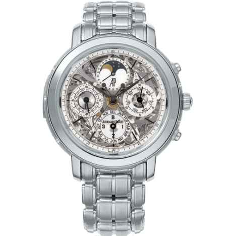 Jules Audemars 26023 Grande Complication Platinum / Sapphire / Bracelet