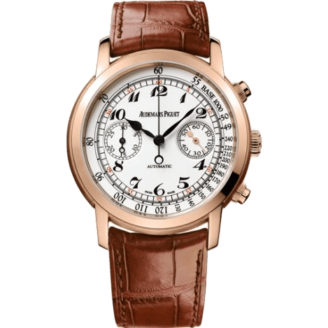 Jules Audemars 26100 Chronograph Pink Gold / White Vintage