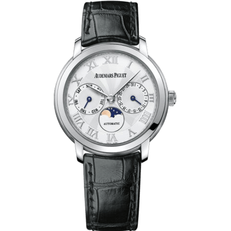 Jules Audemars Day & Date White Gold / Silver
