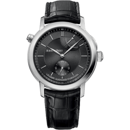 Jules Audemars 26344 Grande Sonnerie Carillon Platinum / The Hour Glass Black